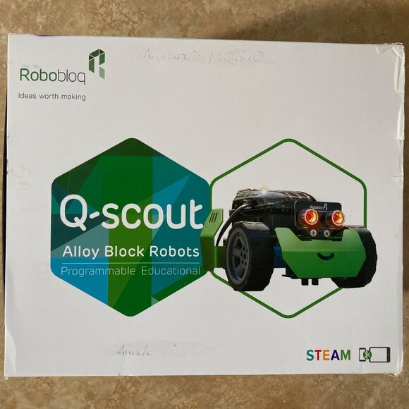 New Robobloq Q-Scout Programmable Educational STEAM Alloy Block Robots - Picture 1 of 5